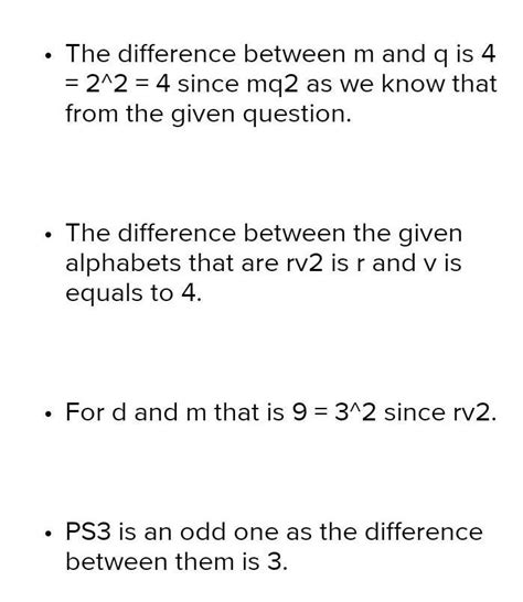 mq2 rv2 ps3 dm3|Quantitative Aptitude: odd man out .